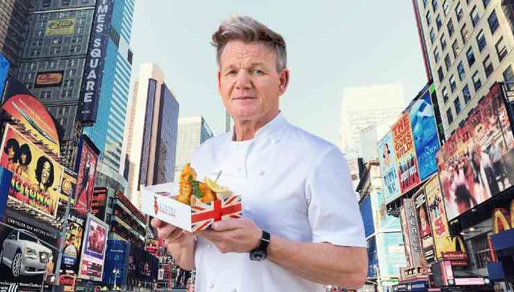 Gordon Ramsay delude il suo Fish & Chips di New York