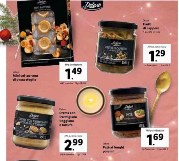 lidl prodotti antipasto