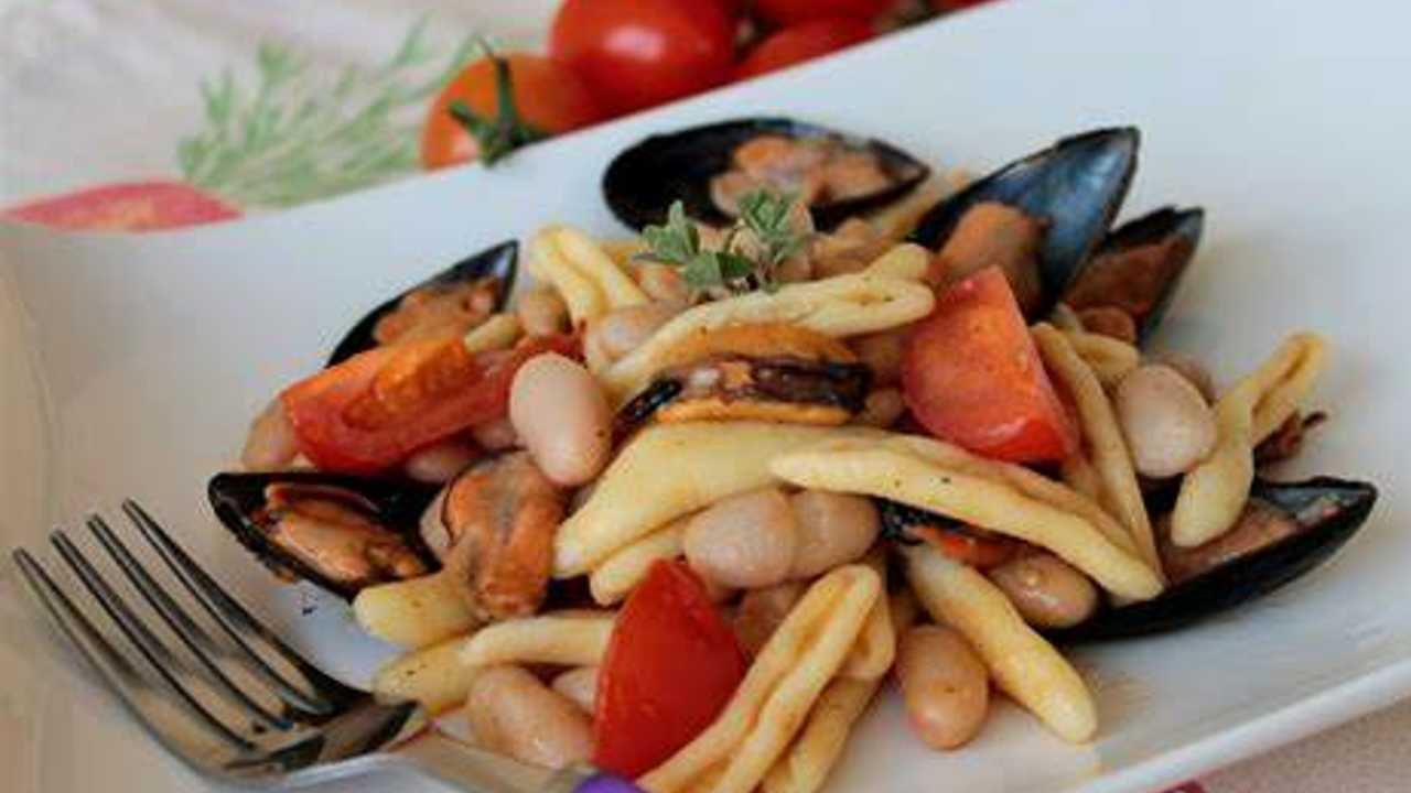 Pasta fagioli e cozze