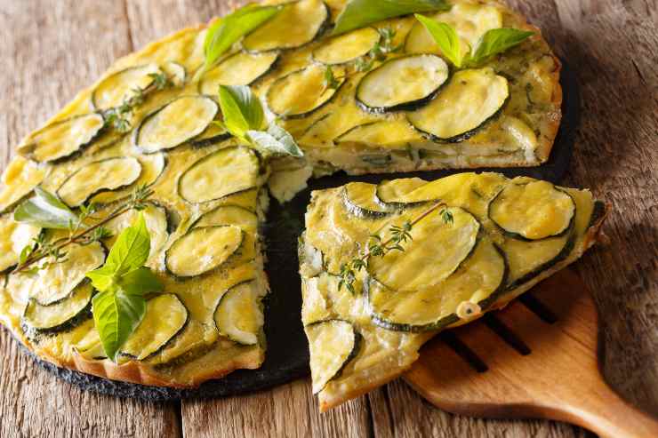 crostata salata alle zucchine