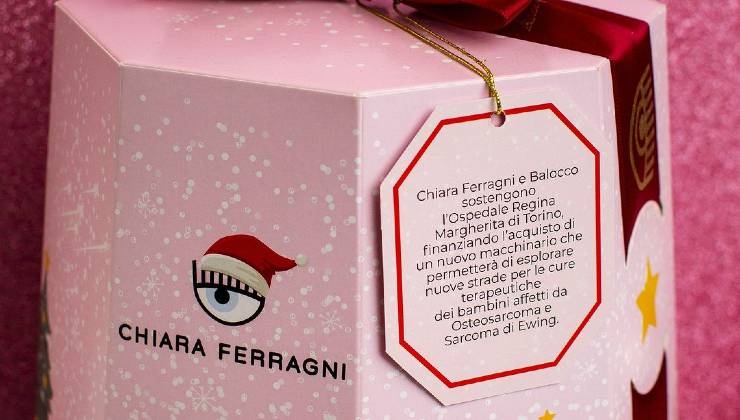 Pandoro Chiara Ferragni x Balocco