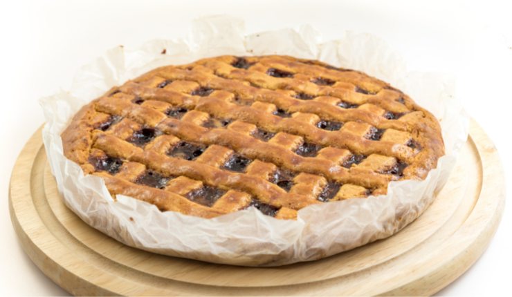 Crostata senza stampo