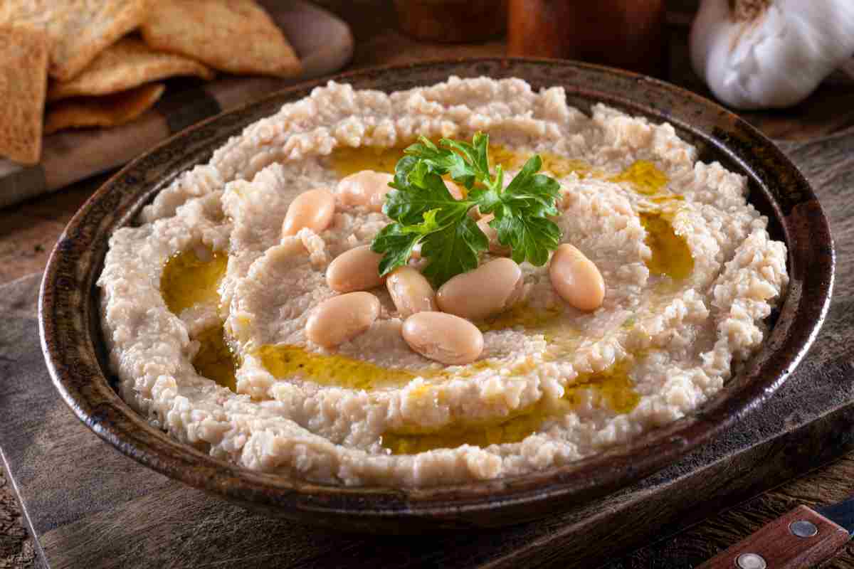 Hummus di fagioli