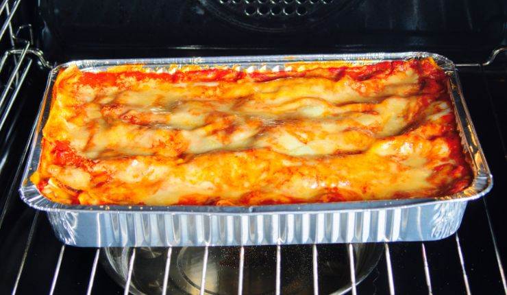 lasagna forno alluminio