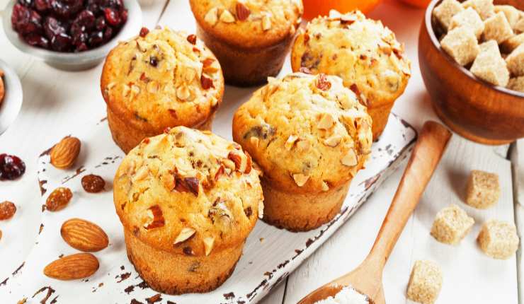 Muffin frutta secca