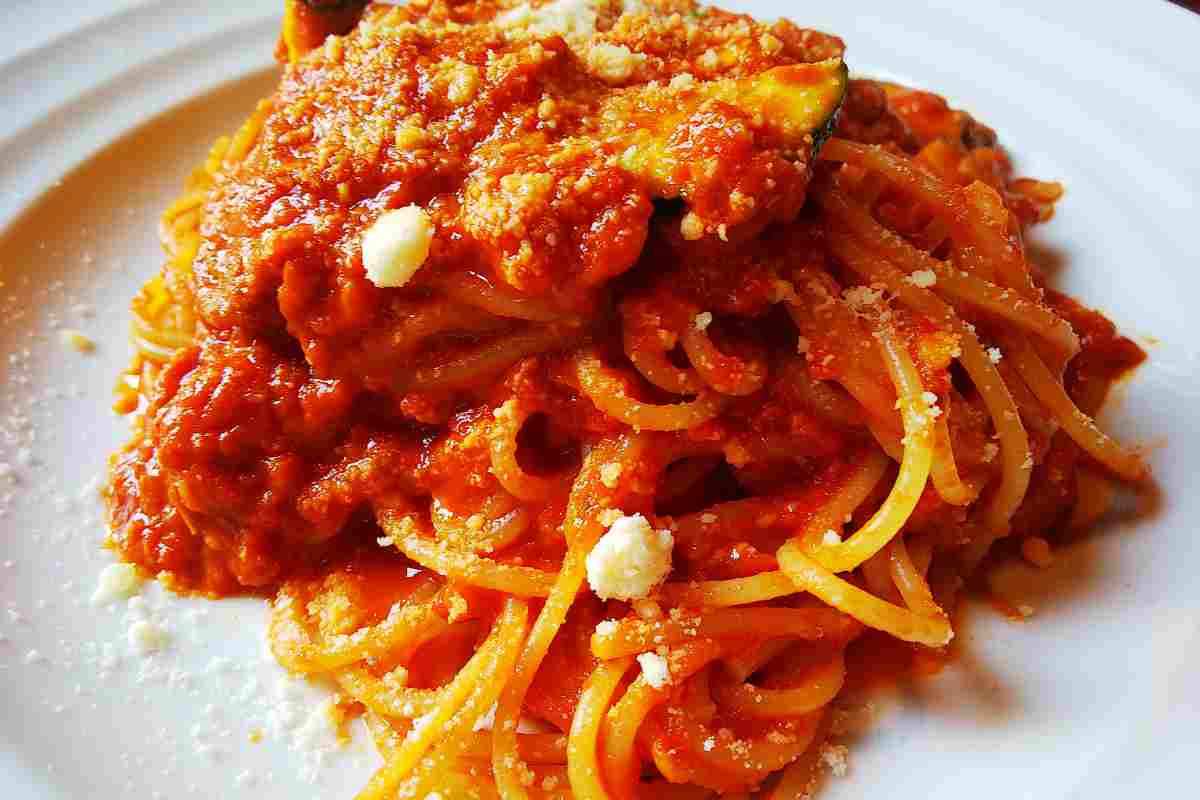 Spaghetti sciuè sciuè