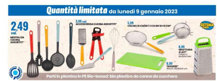 Utensili offerta Eurospin