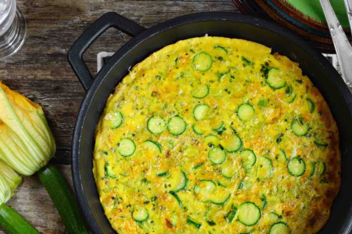 frittatella di zucchine