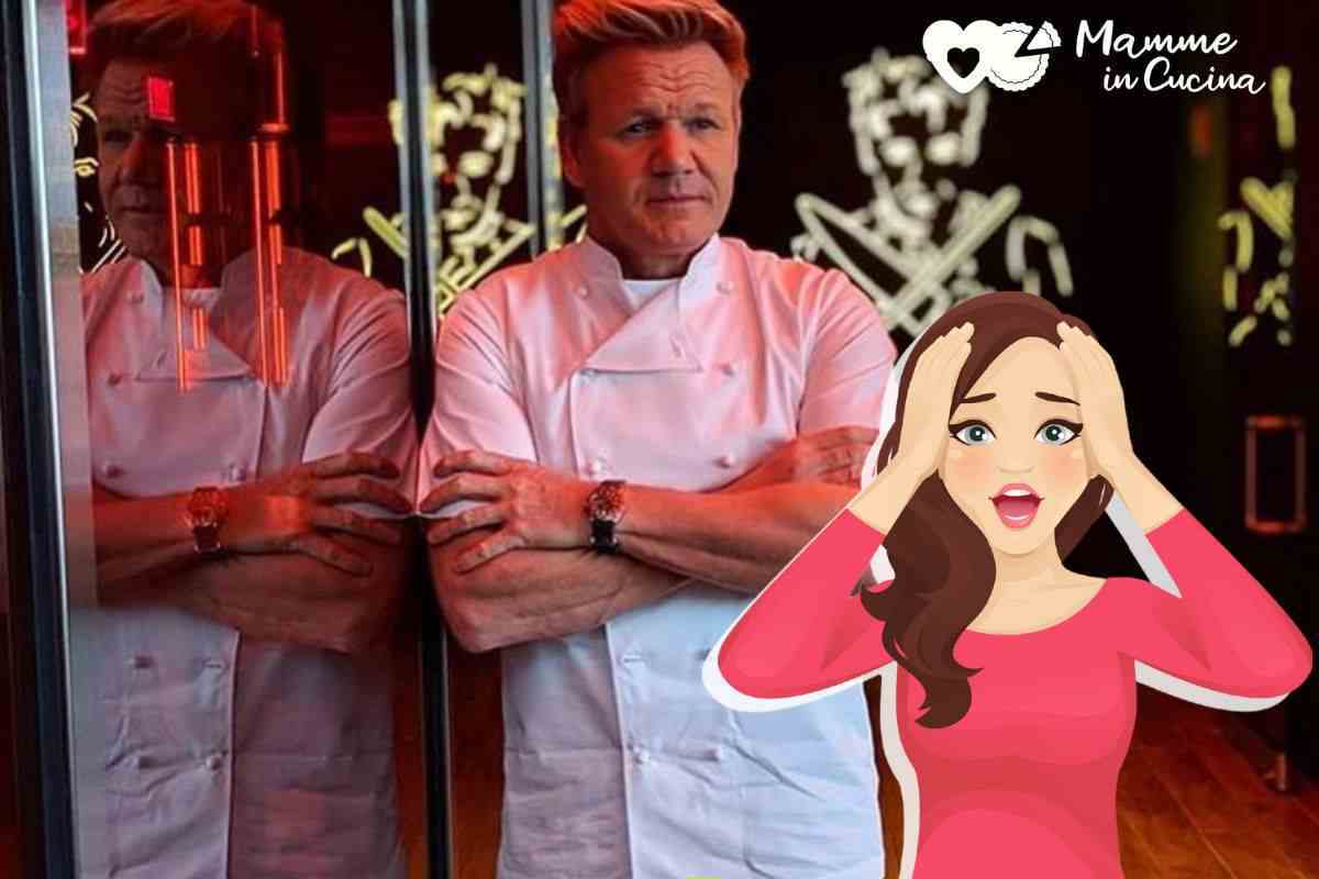 Gordon Ramsay se lo lascia scappare in diretta