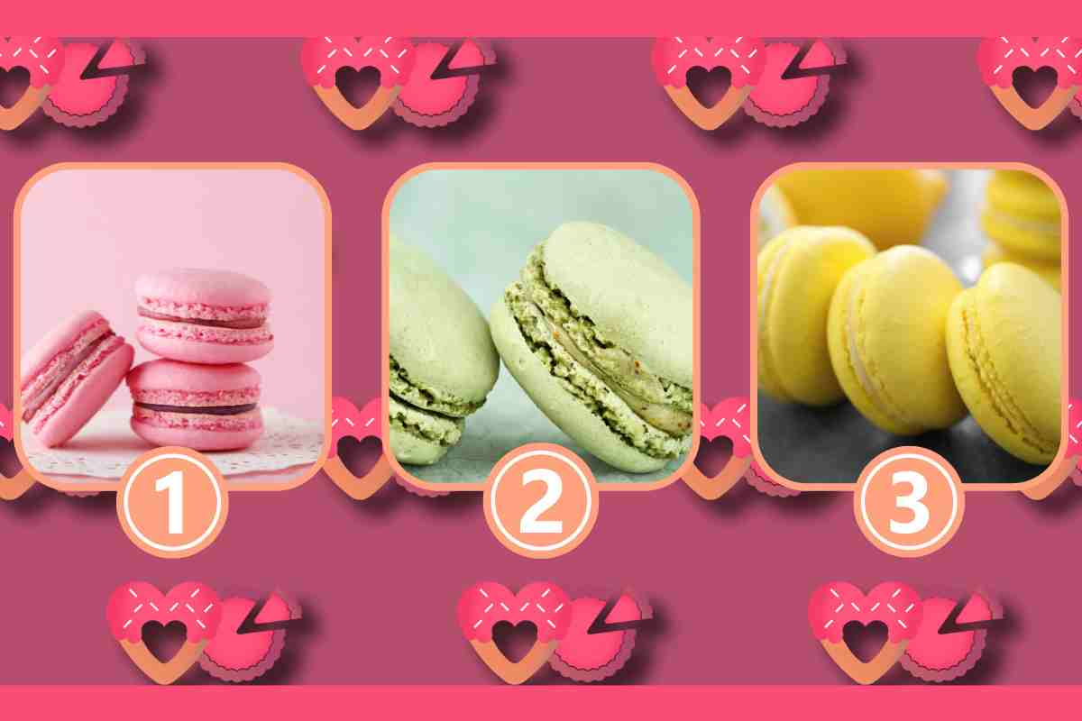 Test macarons