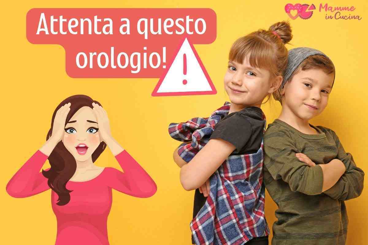 Orologio bimbi richiamo