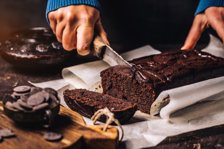 plumcake al cioccolato