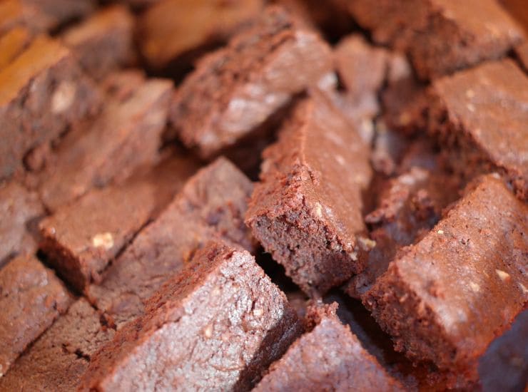 Brownie dolce cioccolato