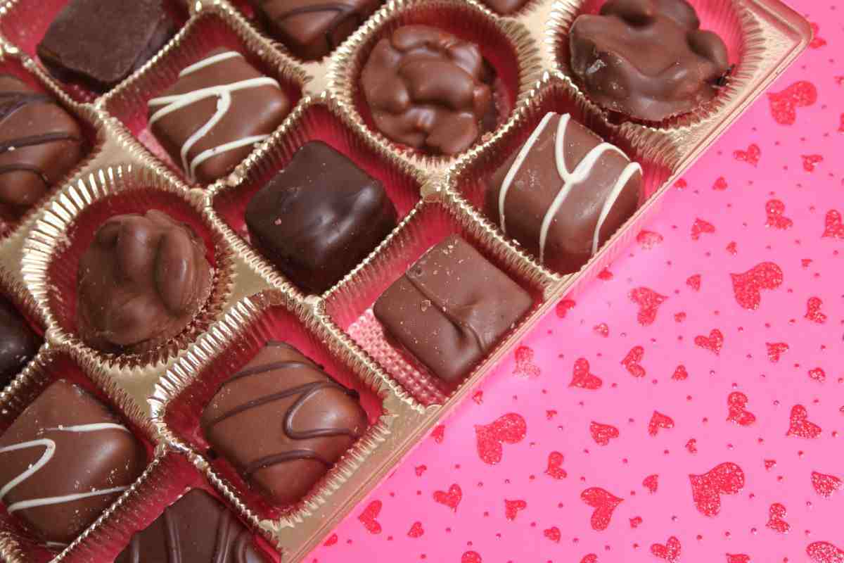 San Valentino cioccolatini ricetta