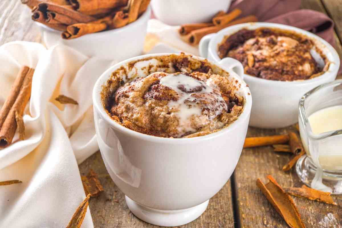 mug cake ricetta