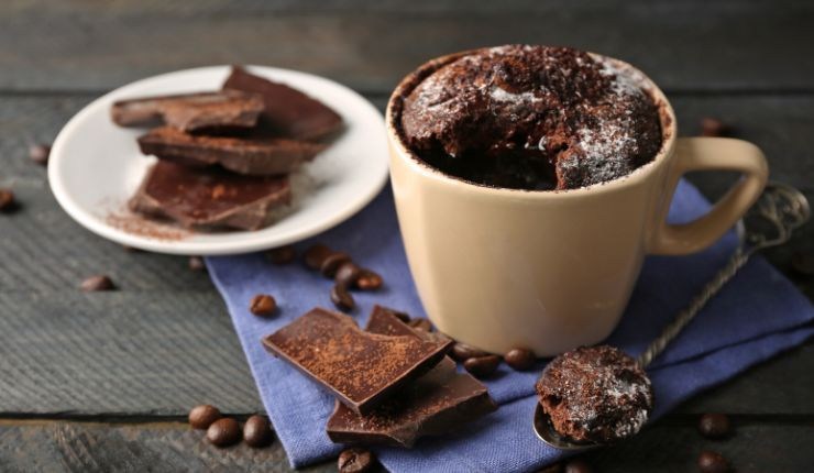 mug cake al cioccolato