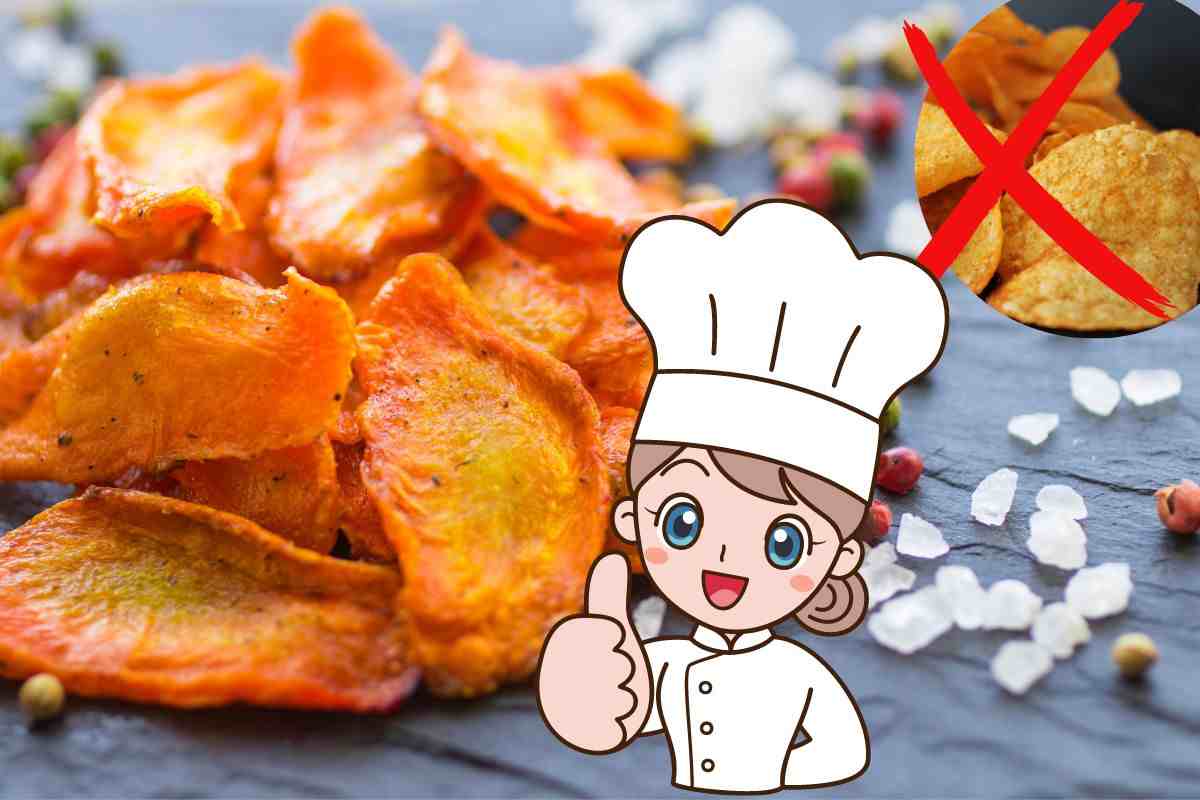chips di carote super croccanti