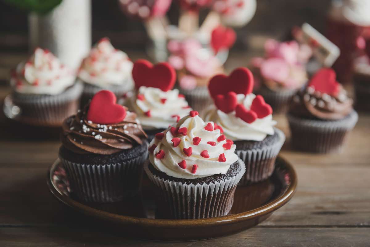 cupcakes di san Valentino, la ricetta facile