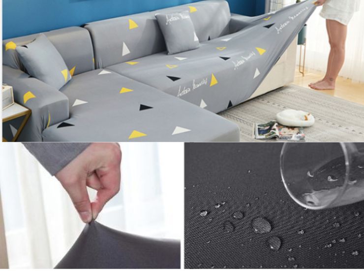 Copertura elasticizzata divano anti macchia