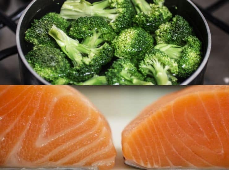 Errori cucina spesa salmone broccoli