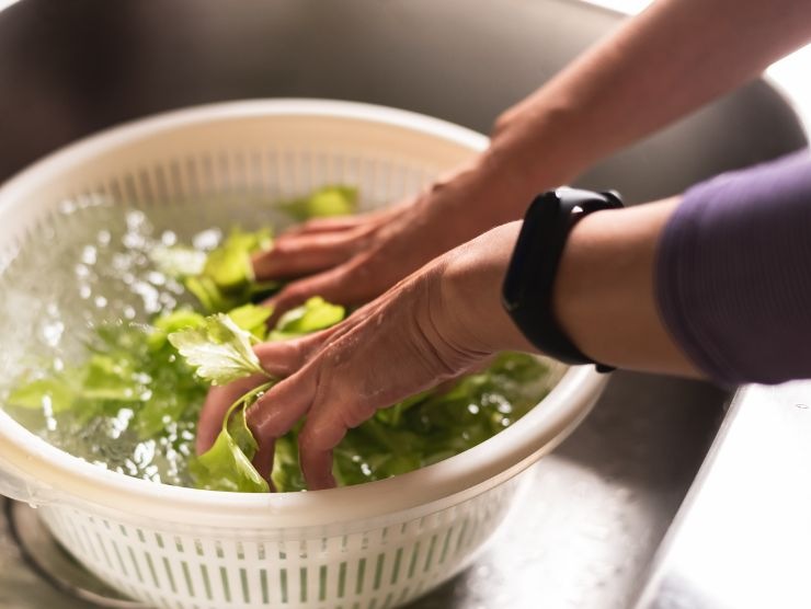 evitare acqua e bicarbonato verdure