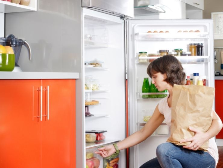 organizzare il frigo ed evitare sprechi di cibo