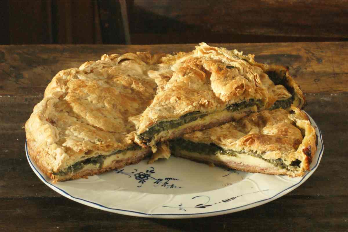 La ricetta della schiacciata di agretti