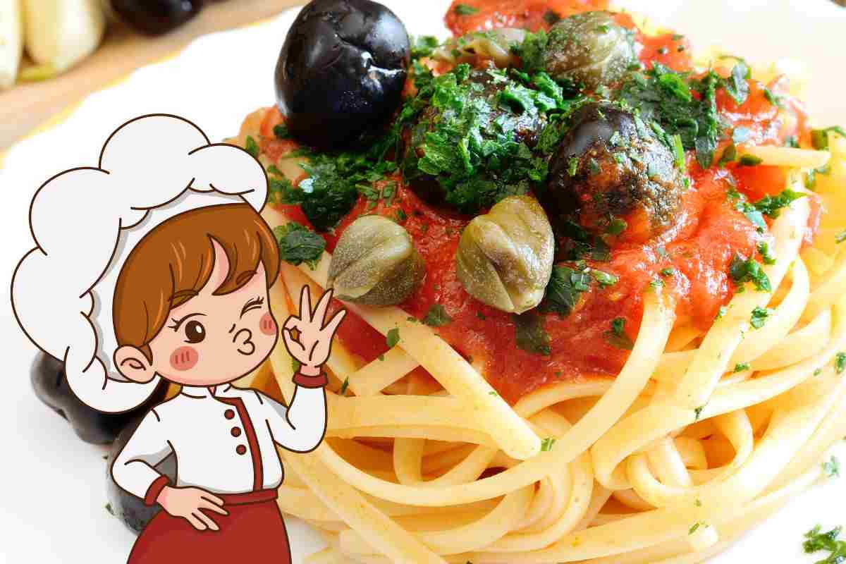 pasta puttanesca con un ingrediente speciale
