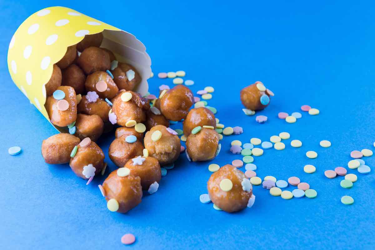 struffoli di carnevale