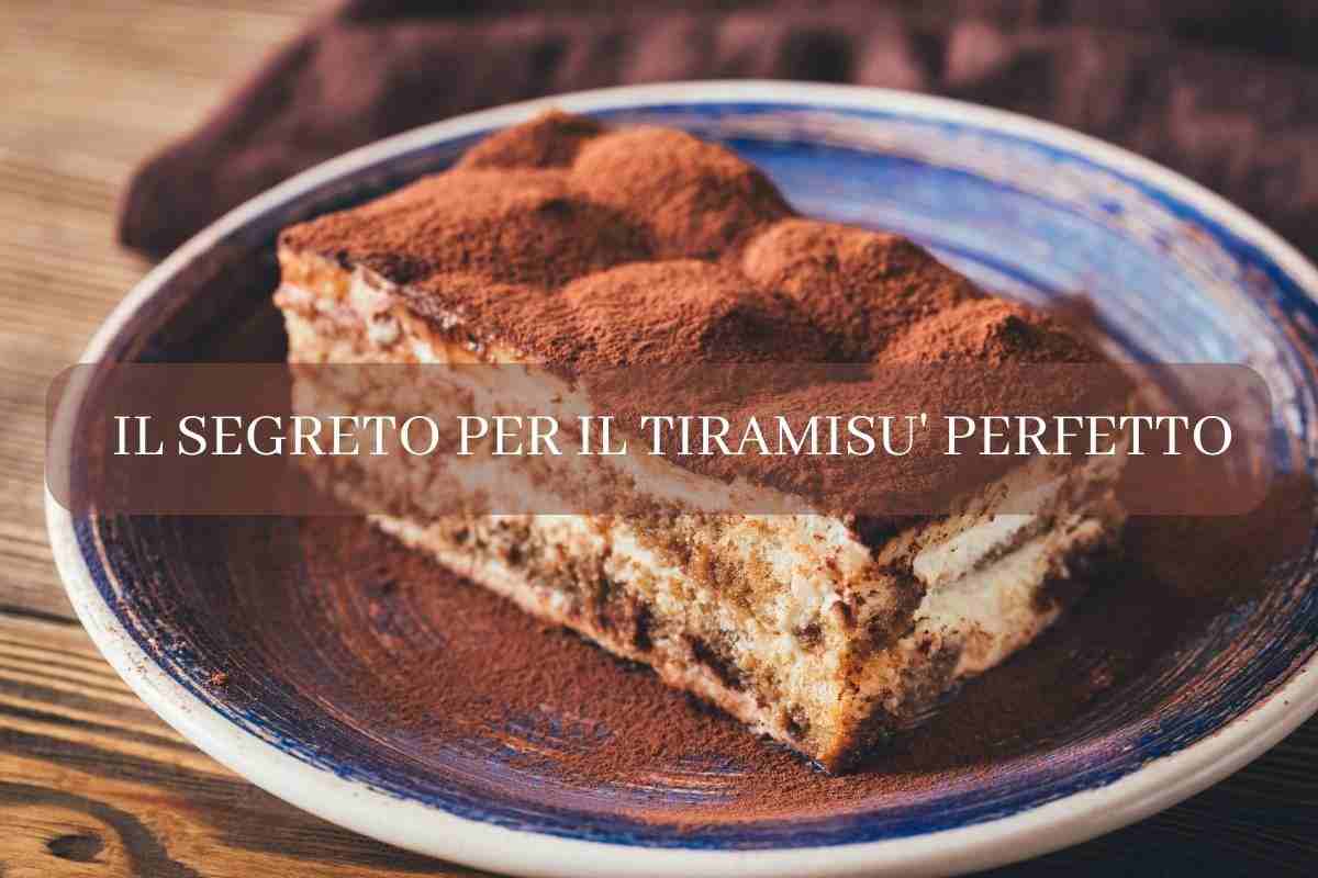 tiramisù perfetto segreto