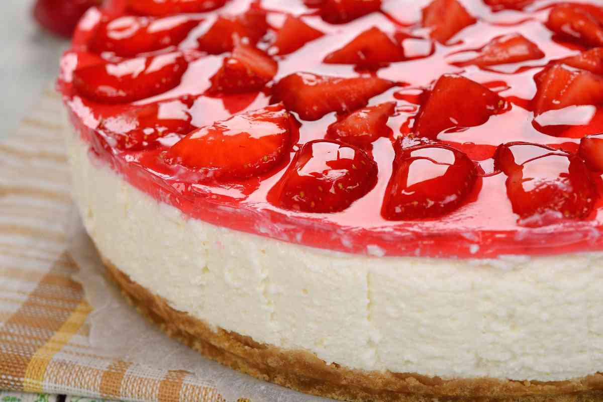 cheesecake alle fragole