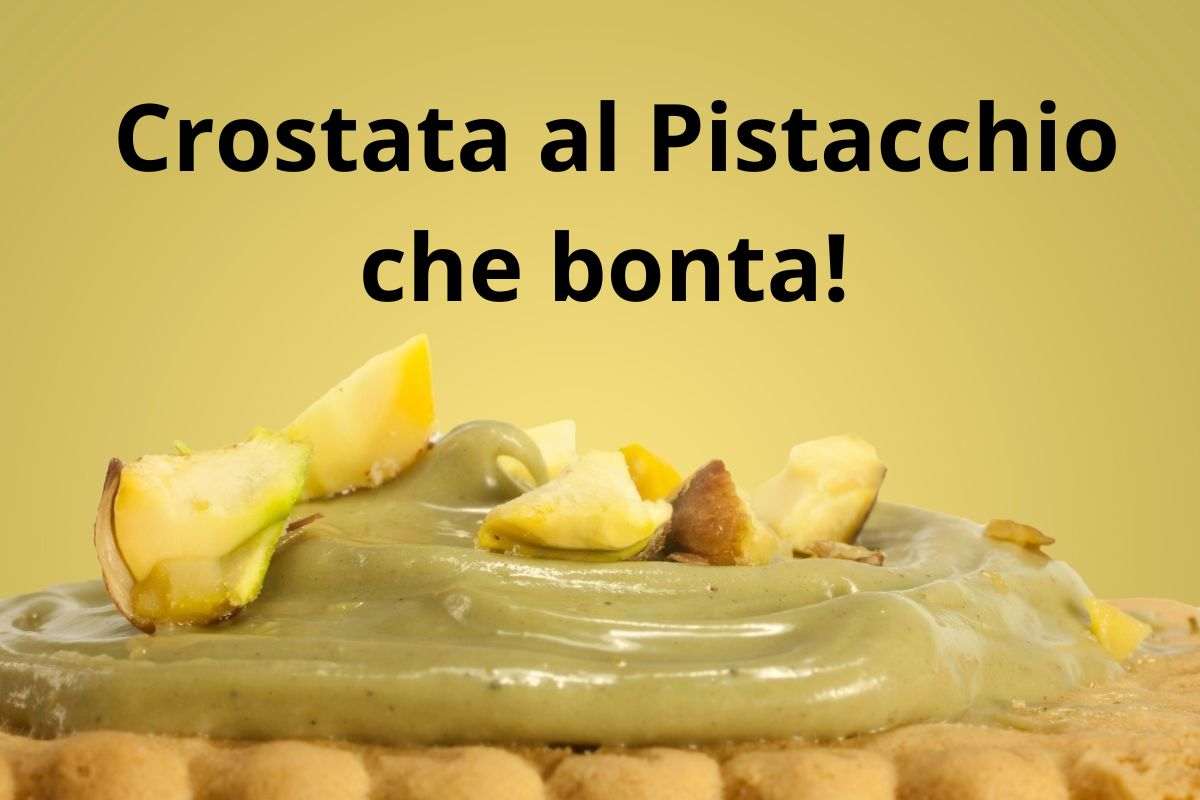 crostata al pistacchio