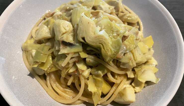 ricetta pasta carciofi e panna