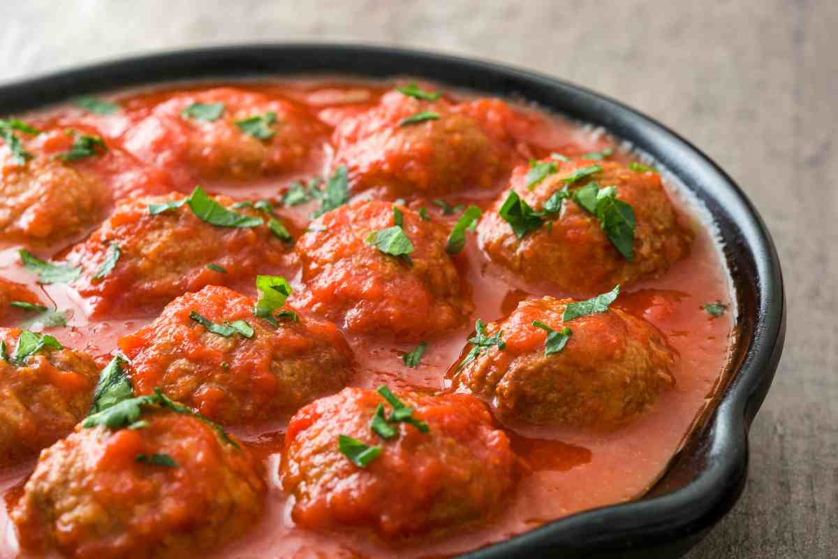 Polpette alla pizzaiola veloci