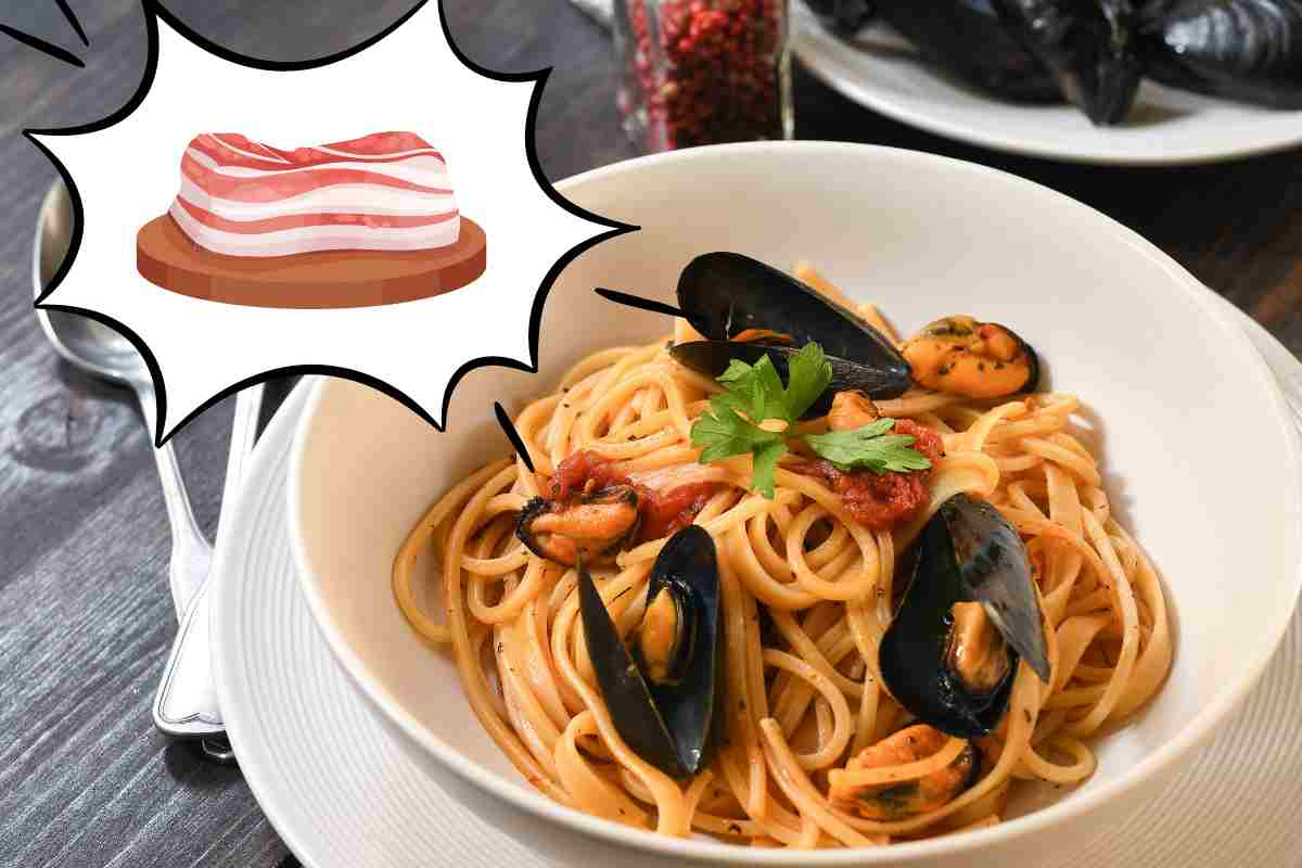 Spaghetti con le cozze