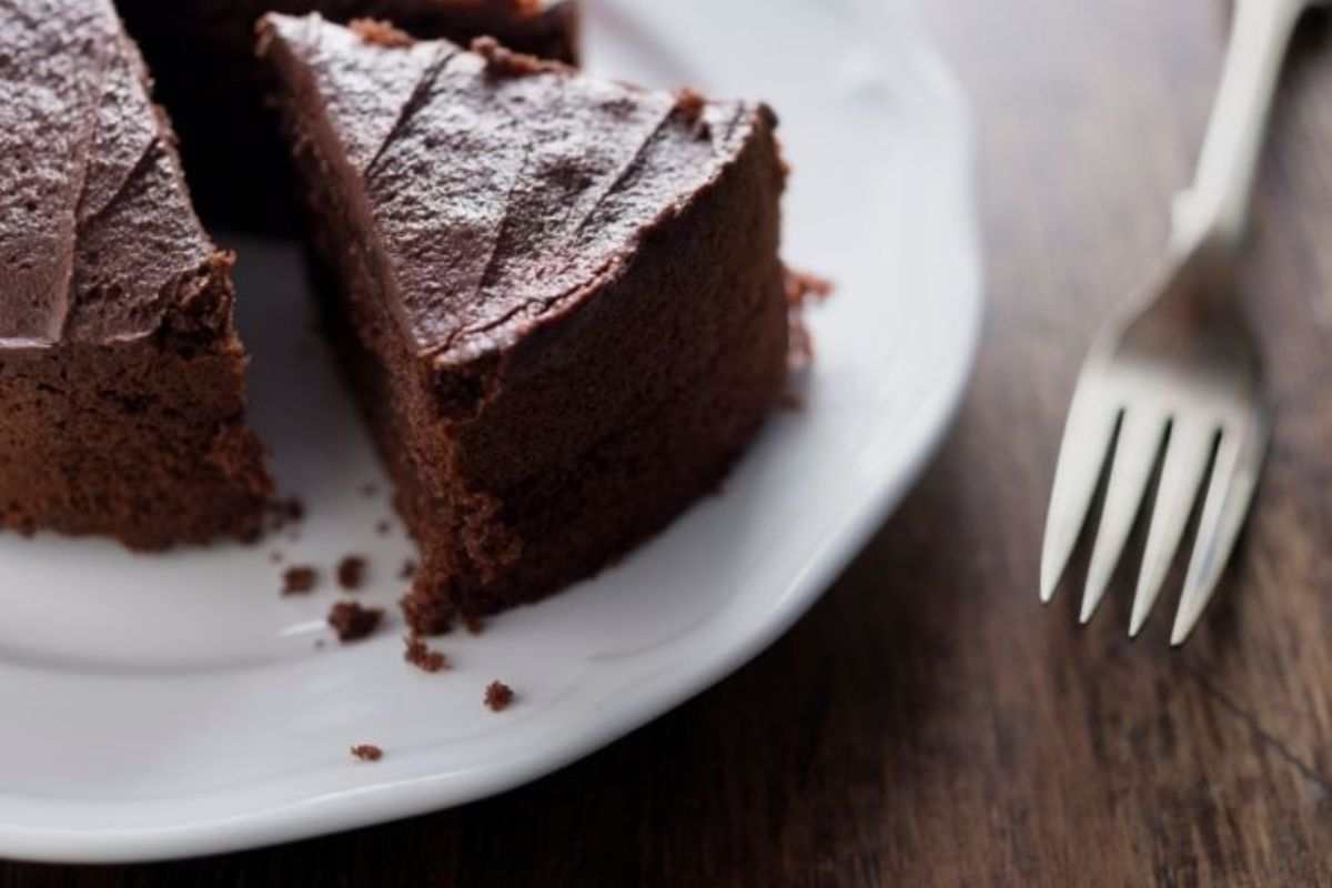 Torta al cioccolato pronta in 5 minuti