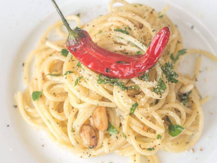 aglio olio peperoncino ricetta