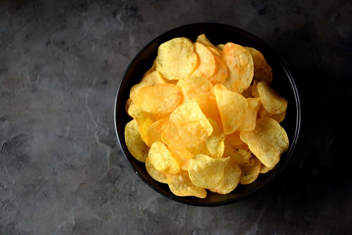 chips fatte in casa 5 minuti