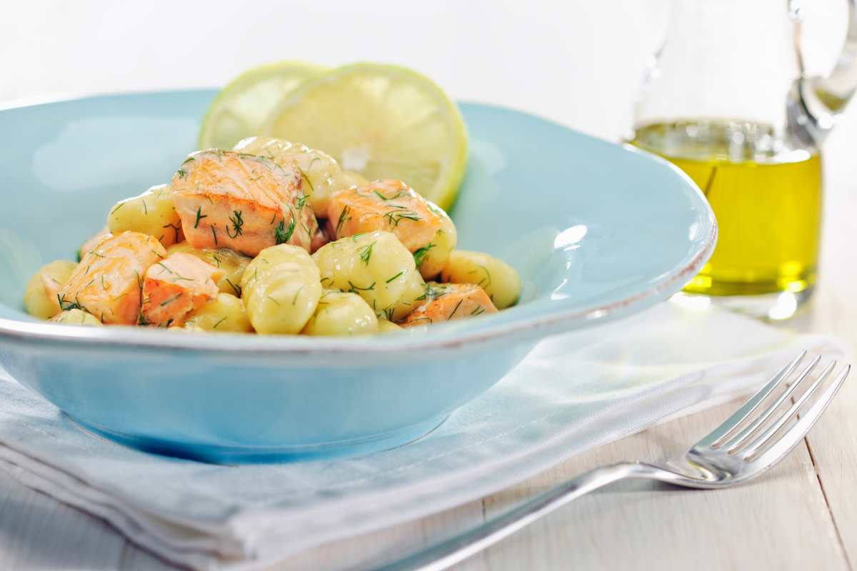 gnocchi al salmone deliziosi