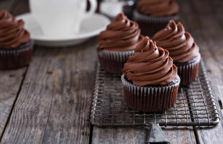 sacher cupcake di benedetta rossi