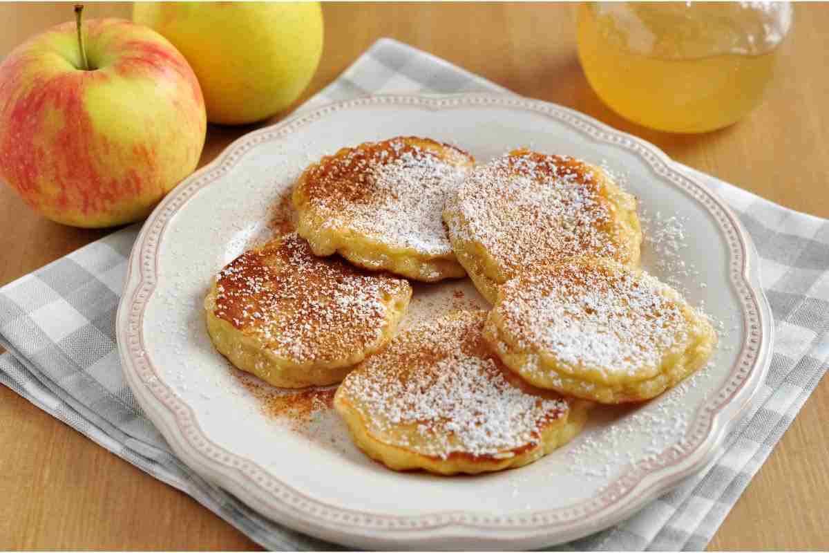 ricetta pancake mele