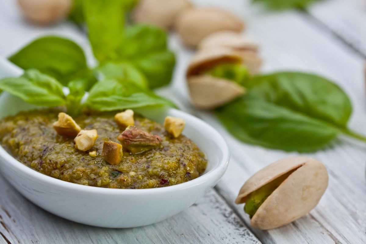 pasta pistacchio guanciale