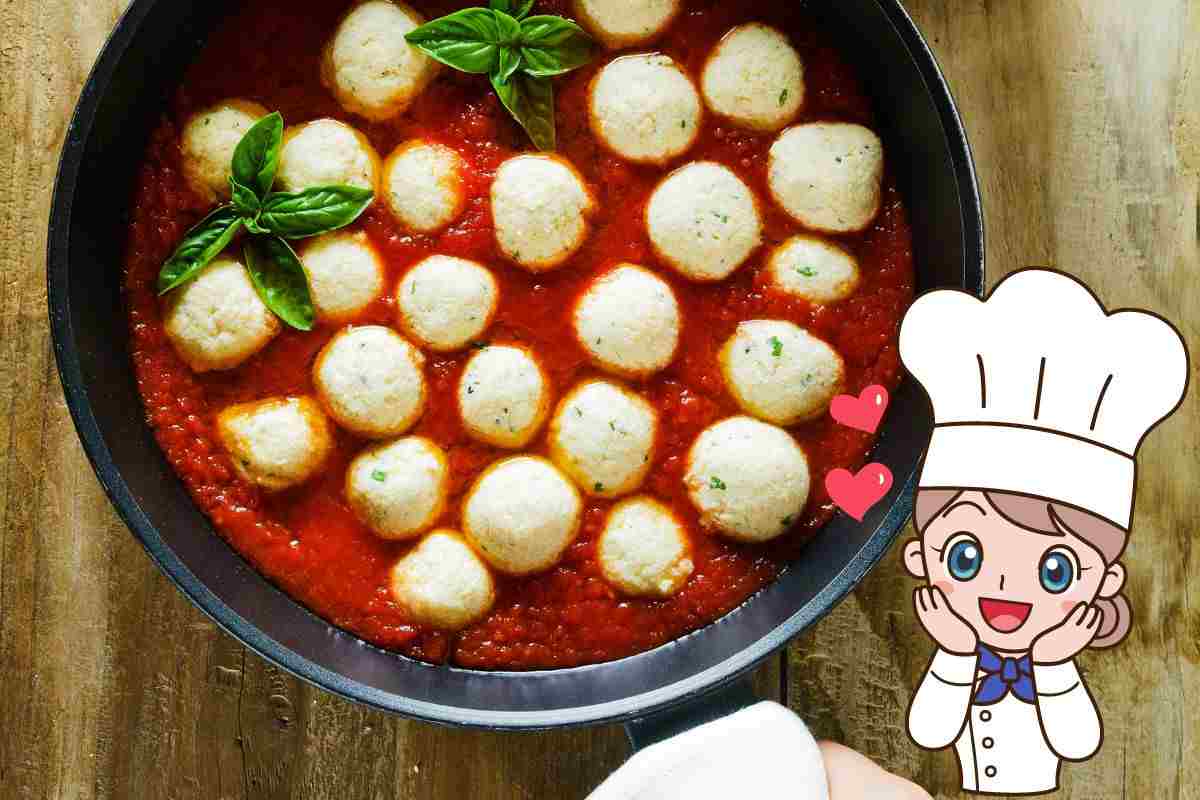 polpette di ricotta soffici