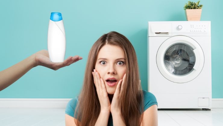 shampoo in lavatrice