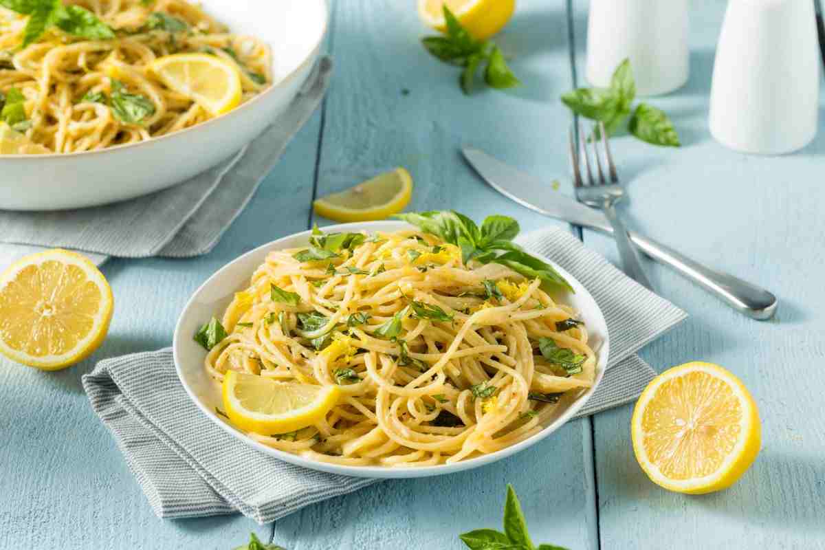 spaghetti limone ricetta