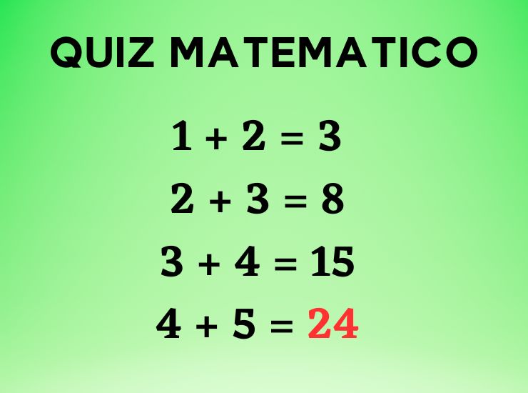 quiz matematico