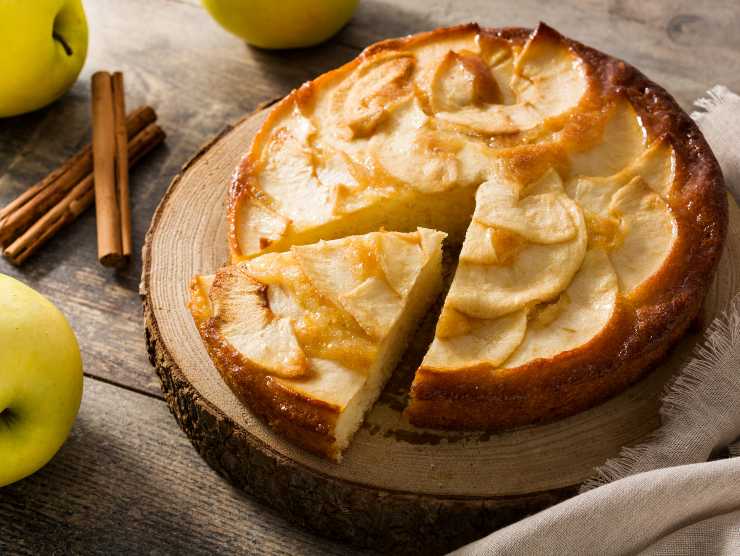 torta di mele in padella ricetta