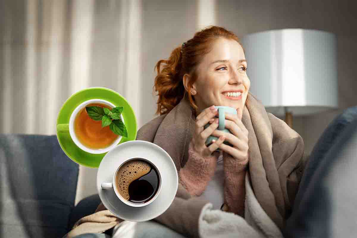 I benefici del caffè e del tè verde