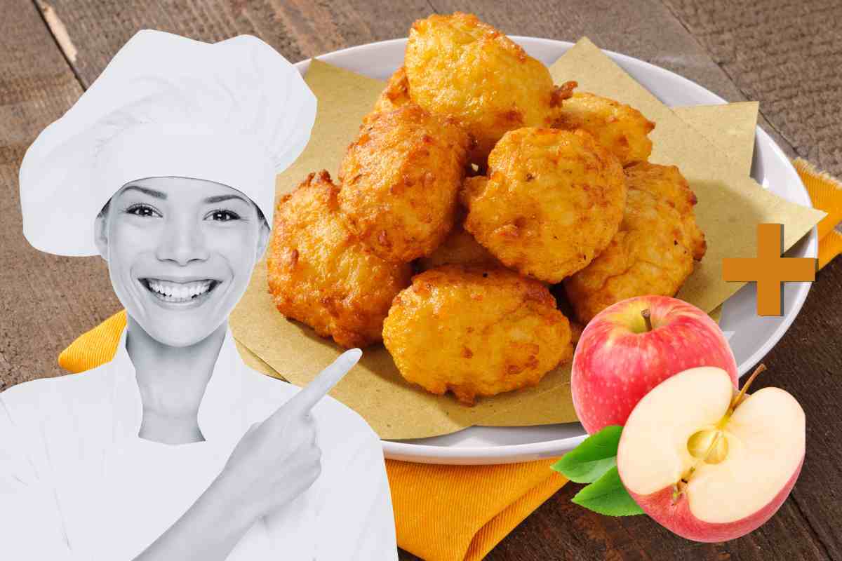 ricetta frittelle di mele