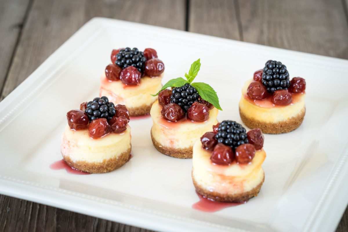 Ricetta mini cheesecake